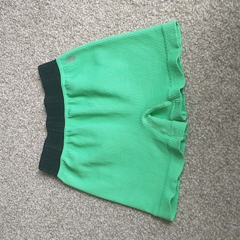 Free People Movement FP Seamless Shorts Fresh Cut Green Medium/Large NWT